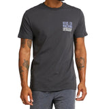 Camiseta Deus Ex Machina Beam Tee Anthracite - ECRU