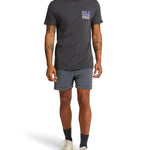 Camiseta Deus Ex Machina Beam Tee Anthracite - ECRU