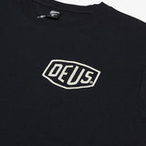 Camiseta Deus Ex Machina Classic Parrilla Tee Black - ECRU