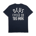 Camiseta Deus Ex Machina Classic Peaces Tee Navy - ECRU