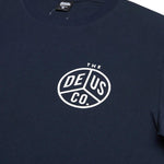 Camiseta Deus Ex Machina Classic Peaces Tee Navy - ECRU