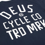 Camiseta Deus Ex Machina Classic Peaces Tee Navy - ECRU