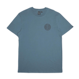 Camiseta Deus Ex Machina Clutch Tee Smoke Blue - ECRU