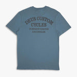 Camiseta Deus Ex Machina Clutch Tee Smoke Blue - ECRU