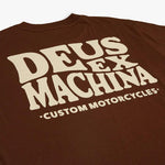 Camiseta Deus Ex Machina County Potting Soil - ECRU