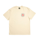 Camiseta Deus Ex Machina Custom Leisure Tee Dirty White - ECRU