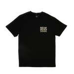 Camiseta Deus Ex Machina Inline Black - ECRU