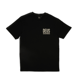 Camiseta Deus Ex Machina Inline Black - ECRU