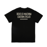 Camiseta Deus Ex Machina Inline Black - ECRU