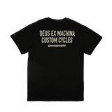 Camiseta Deus Ex Machina Inline Black - ECRU