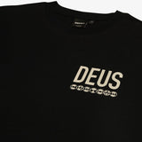 Camiseta Deus Ex Machina Inline Black - ECRU