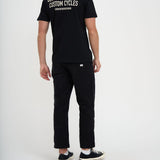 Camiseta Deus Ex Machina Inline Black - ECRU