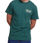 Camiseta Deus Ex Machina Metro Tee Work Green - ECRU