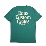 Camiseta Deus Ex Machina Metro Tee Work Green - ECRU