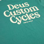 Camiseta Deus Ex Machina Metro Tee Work Green - ECRU