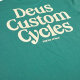 Camiseta Deus Ex Machina Metro Tee Work Green - ECRU