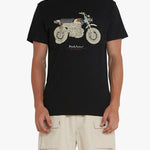 Camiseta Deus Ex Machina Monkey Black - ECRU