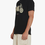 Camiseta Deus Ex Machina Monkey Black - ECRU