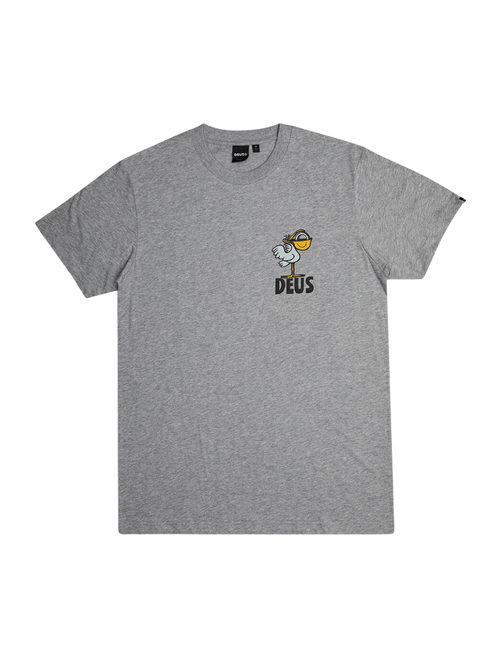 Camiseta Deus Ex Machina Pegasus Grey Marle - ECRU