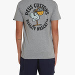 Camiseta Deus Ex Machina Pegasus Grey Marle - ECRU