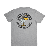 Camiseta Deus Ex Machina Pegasus Grey Marle - ECRU