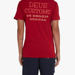 Camiseta Deus Ex Machina Portal Rocco Red - ECRU