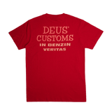 Camiseta Deus Ex Machina Portal Rocco Red - ECRU