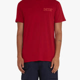 Camiseta Deus Ex Machina Portal Rocco Red - ECRU