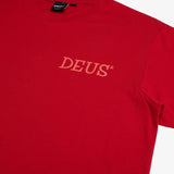 Camiseta Deus Ex Machina Portal Rocco Red - ECRU