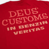 Camiseta Deus Ex Machina Portal Rocco Red - ECRU