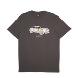 Camiseta Deus Ex Machina Rally Tee Anthracite - ECRU