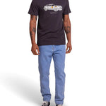 Camiseta Deus Ex Machina Rally Tee Anthracite - ECRU