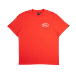 Camiseta Deus Ex Machina Shimmy Mandarin Red - ECRU