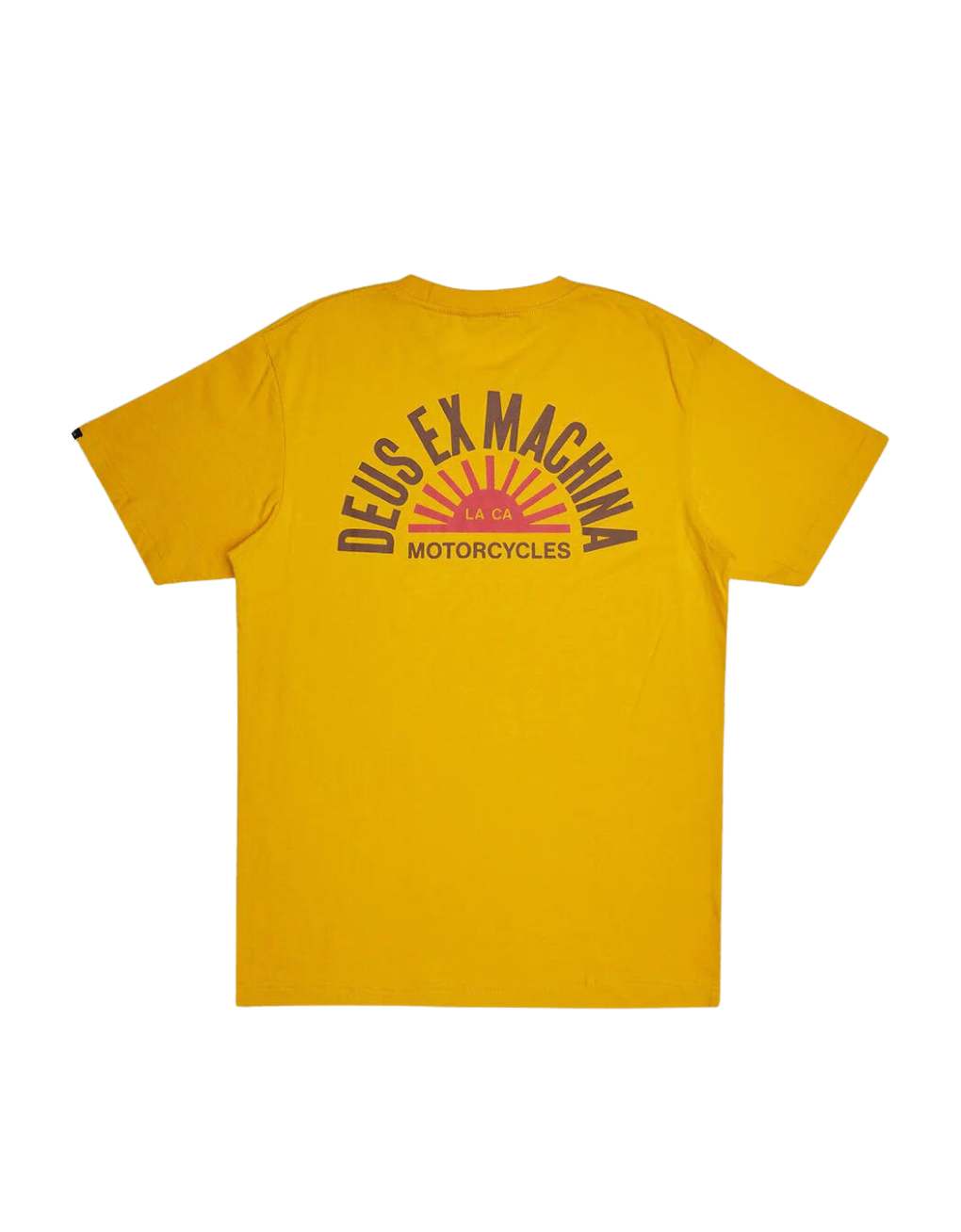 Camiseta Deus Ex Machina Sunflare Spectra Yellow - ECRU