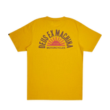 Camiseta Deus Ex Machina Sunflare Spectra Yellow - ECRU