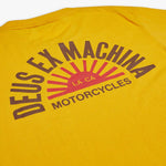 Camiseta Deus Ex Machina Sunflare Spectra Yellow - ECRU