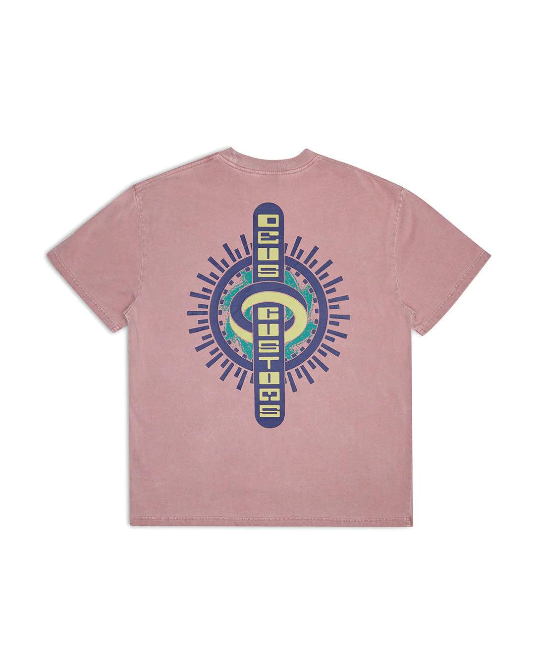 Camiseta Deus Ex Machina Token Tee Orchid - ECRU