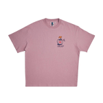 Camiseta Deus Ex Machina Trust Zephyr Pink - ECRU