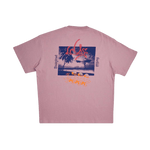 Camiseta Deus Ex Machina Trust Zephyr Pink - ECRU