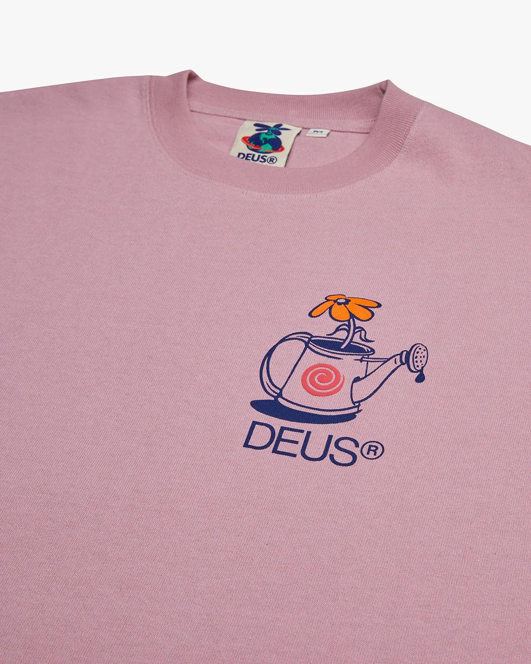 Camiseta Deus Ex Machina Trust Zephyr Pink - ECRU