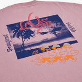 Camiseta Deus Ex Machina Trust Zephyr Pink - ECRU