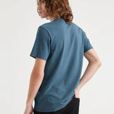 Camiseta Dockers® City By The Bay Indian Teal Blue - ECRU