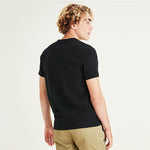 Camiseta Dockers Stencil Logo Beautiful Black - ECRU