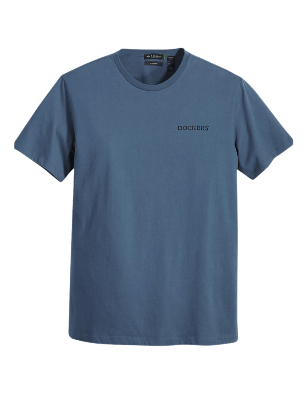 Camiseta Dockers Stencil Logo Blue Fusion - ECRU