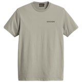 Camiseta Dockers Stencil Logo Forest Fog - ECRU