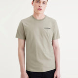 Camiseta Dockers Stencil Logo Forest Fog - ECRU