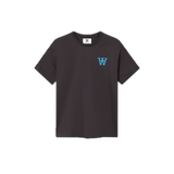 Camiseta Double A by Wood Wood Ace Black Coffee - ECRU