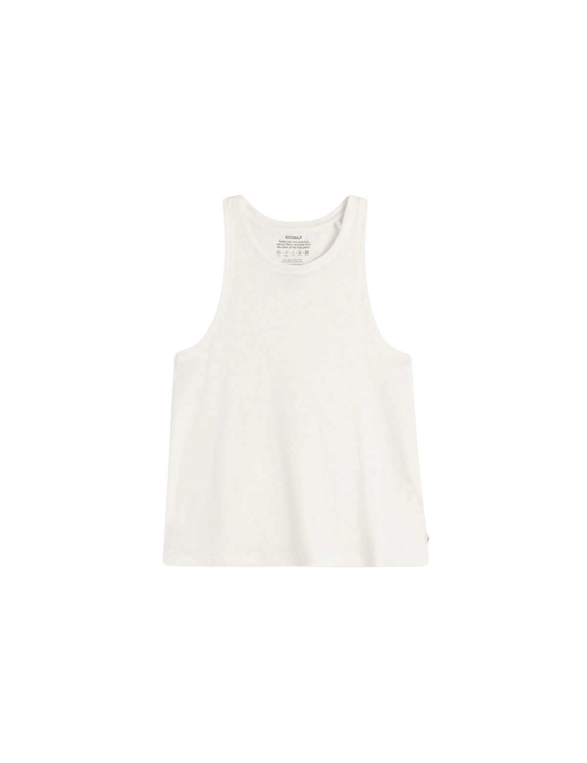 Camiseta ECOALF de Lino Halden Off White - ECRU