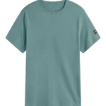 Camiseta ECOALF Vent Verde Agua - ECRU