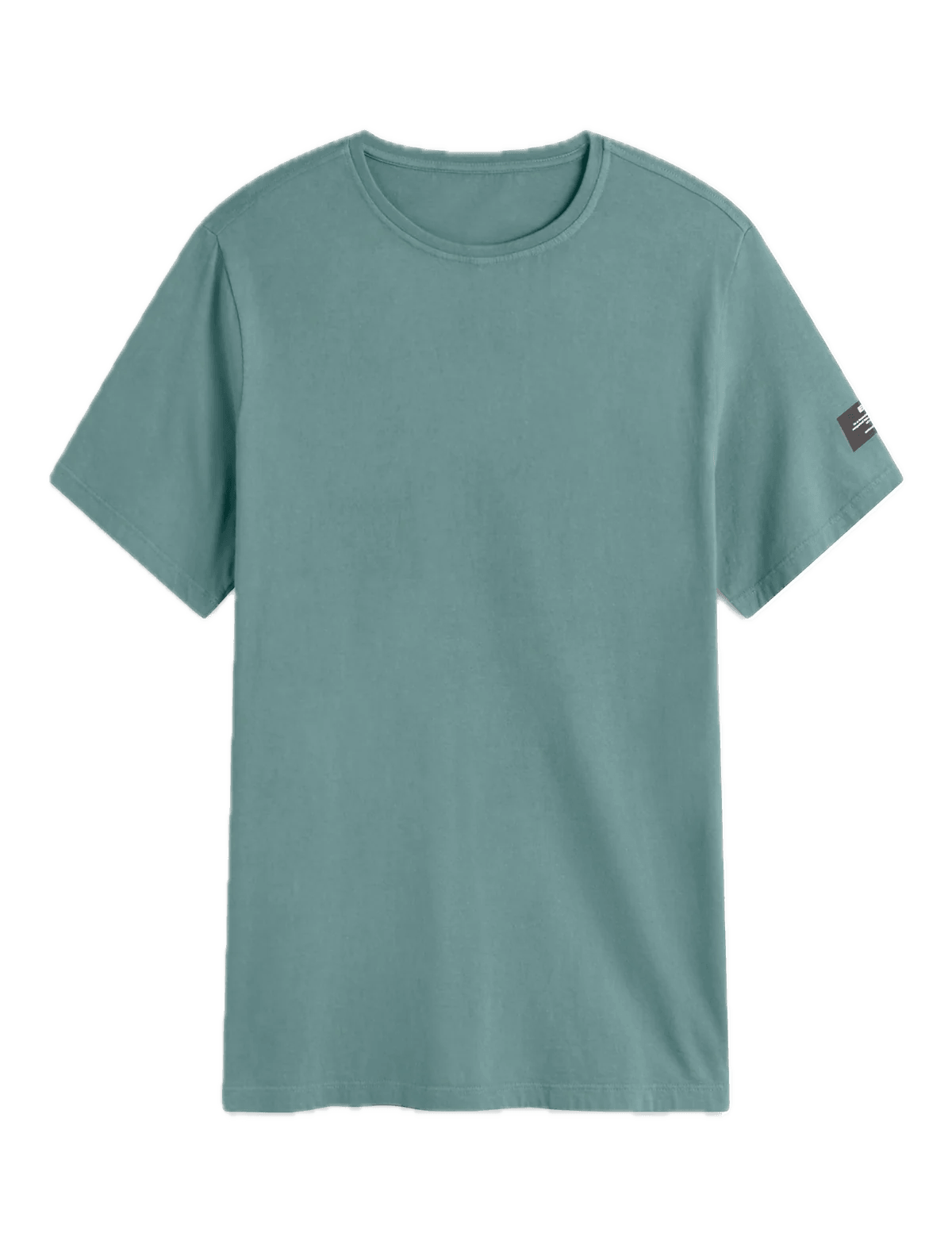 Camiseta ECOALF Vent Verde Agua - ECRU